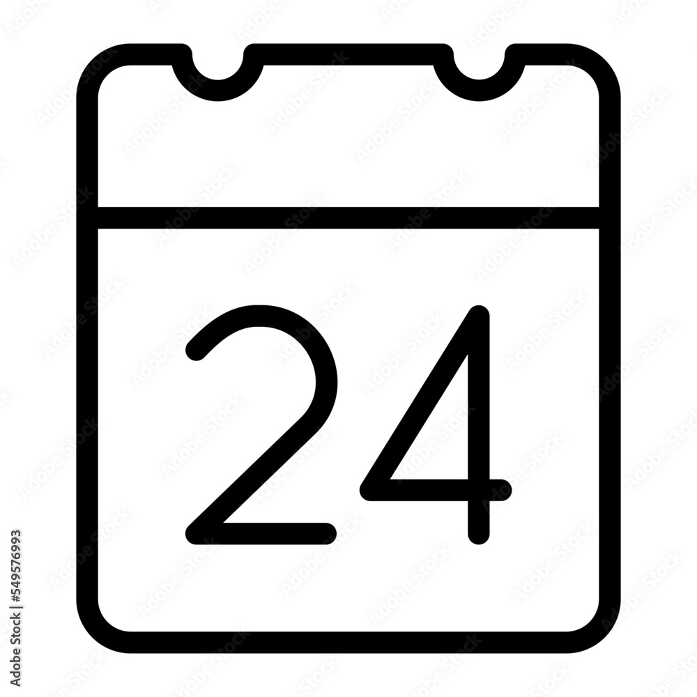 calendar with a date