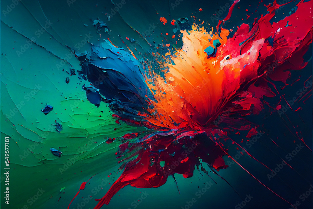 Modern art oil painting on canvas, Beautifu and Elegant tone, Concept art Modern art oil painting on canvas, Beautifu and Elegant tone, Concept art