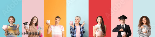 Collection of different peo...