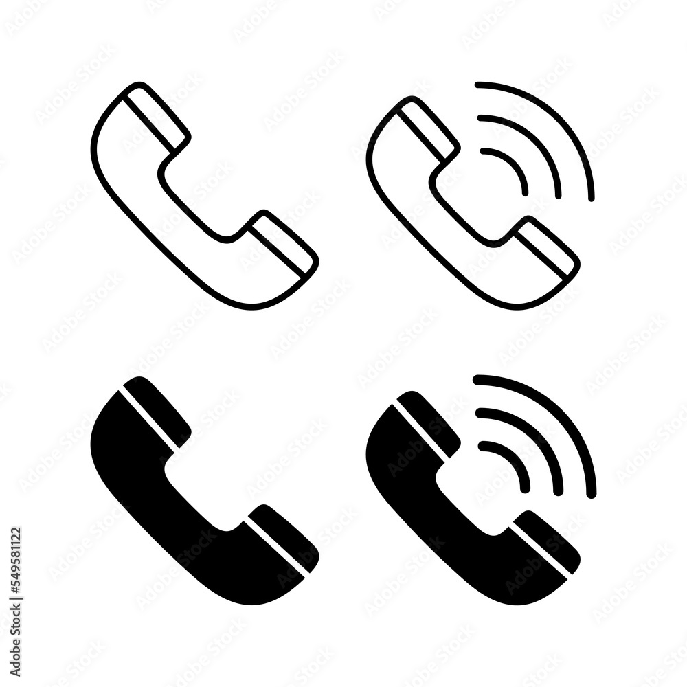 Call icon vector for web and mobile app. telephone sign and symbol. phone icon. contact us Call icon vector for web and mobile app. telephone sign and symbol. phone icon. contact us