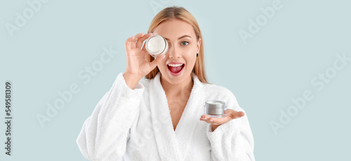 Beautiful young woman with ...