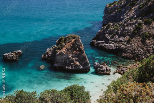 Praia em Setúbal, Portugal 