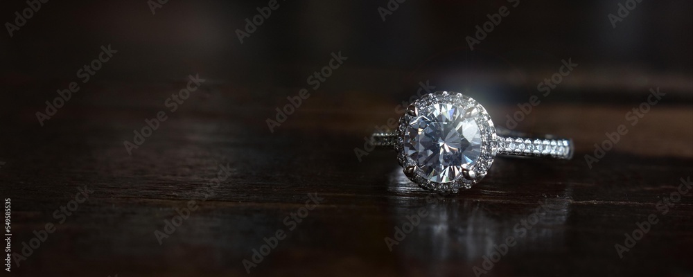 A diamond ring is a wedding ring. expensive luxury A diamond ring is a wedding ring. expensive luxury