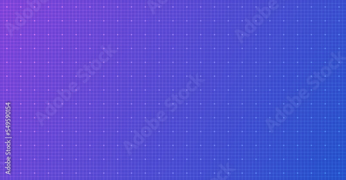 ITやテクノロジーをイメージした背景。スタイリッシュな方眼のベクターイラスト素材。