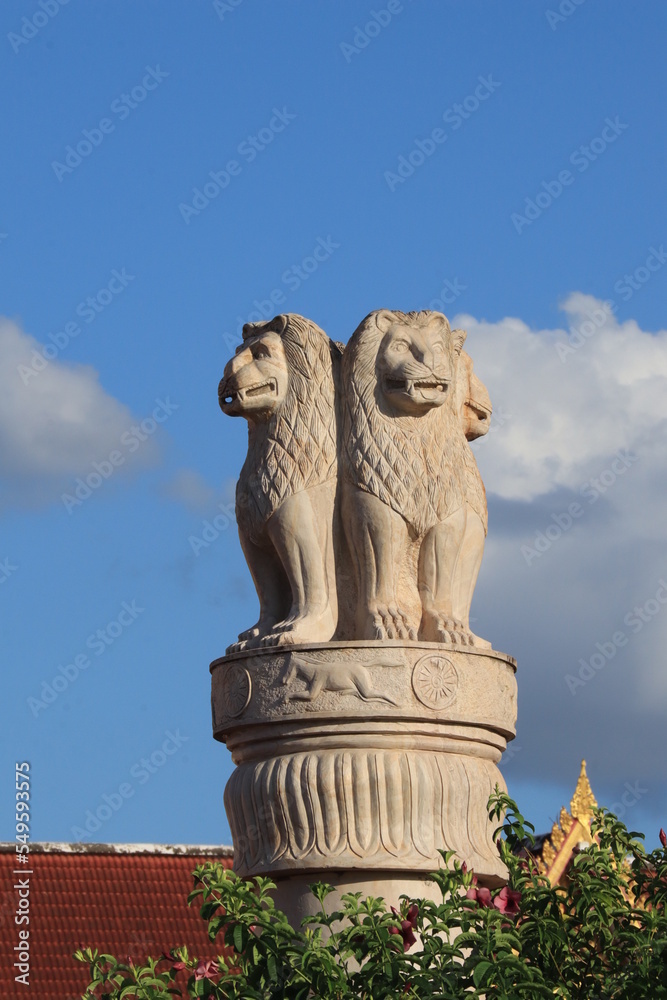 The pillar of Ashoka the Emperor was known as Ashok stambha The pillar of Ashoka the Emperor was known as Ashok stambha