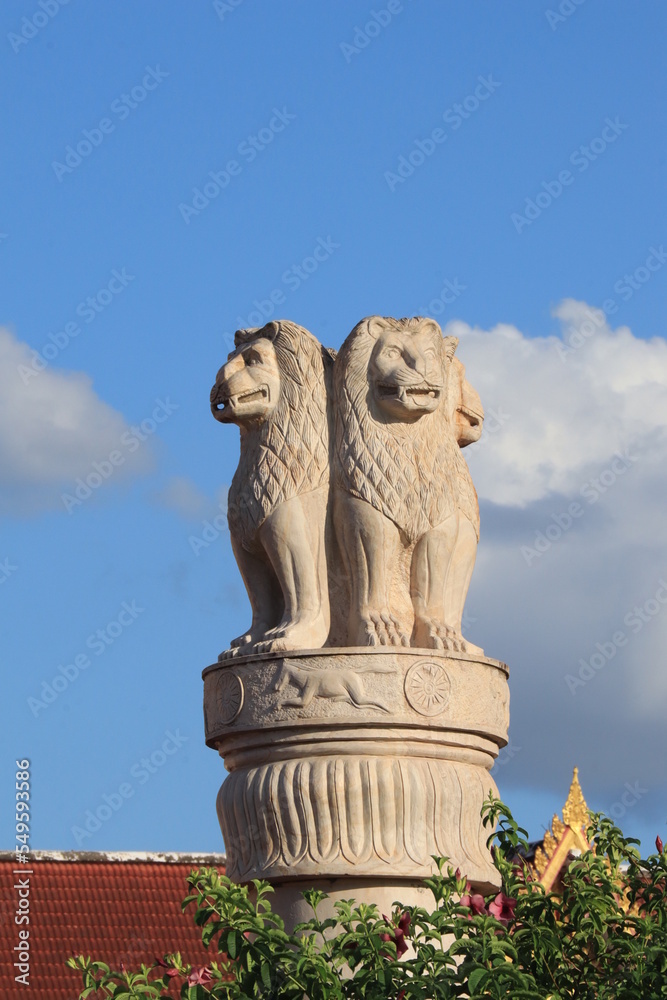 The pillar of Ashoka the Emperor was known as Ashok stambha The pillar of Ashoka the Emperor was known as Ashok stambha
