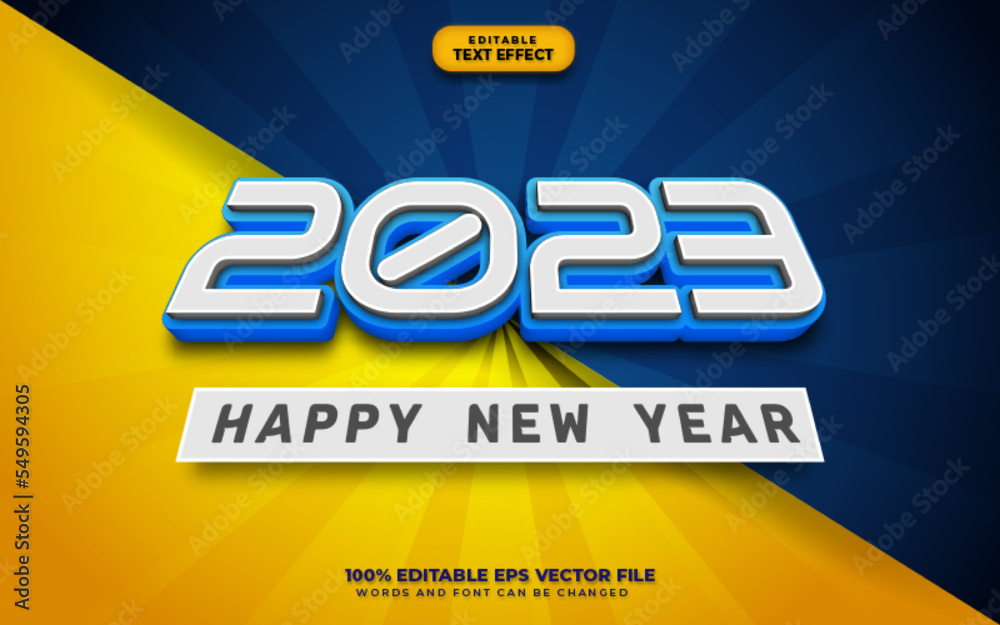 Happy New Year Text Effect Happy New Year Text Effect