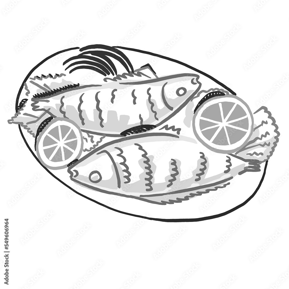 An Illustration of Senegalese Sombi An Illustration of Senegalese Sombi