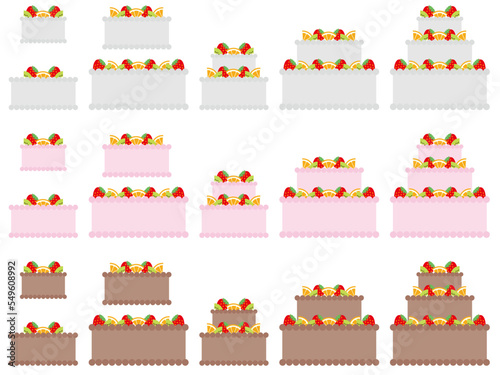 3段ケーキ5水平P