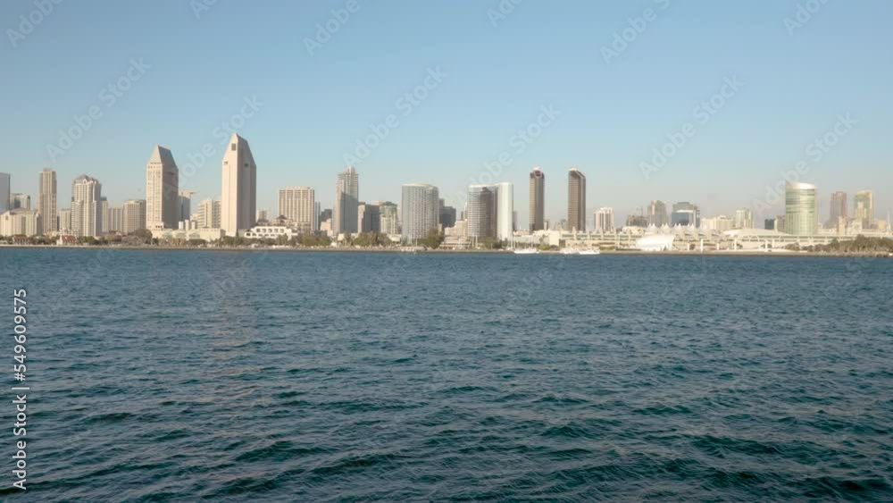 4k Video of Downtown San Diego from Coronado's Centennial Park Across the Bay Facing the Covention Center 4k Video of Downtown San Diego from Coronado's Centennial Park Across the Bay Facing the Covention Center