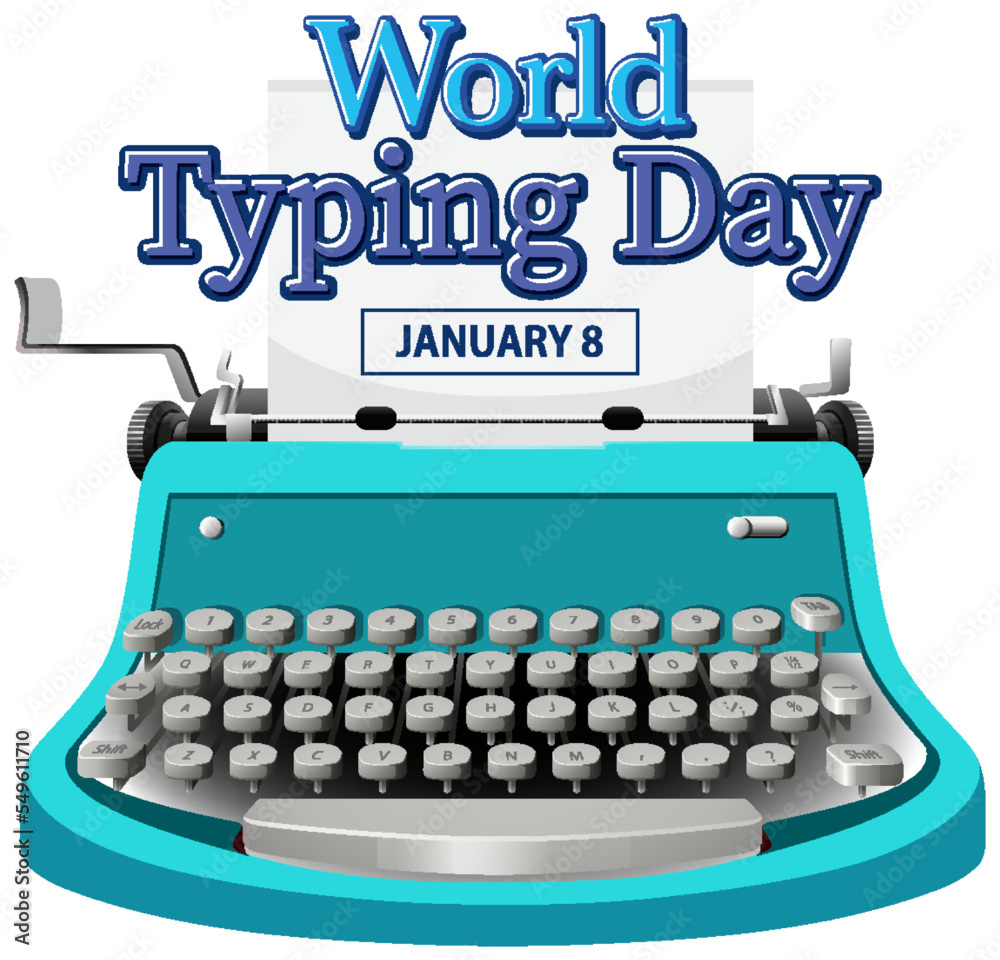 World Typing Day Banner Design World Typing Day Banner Design
