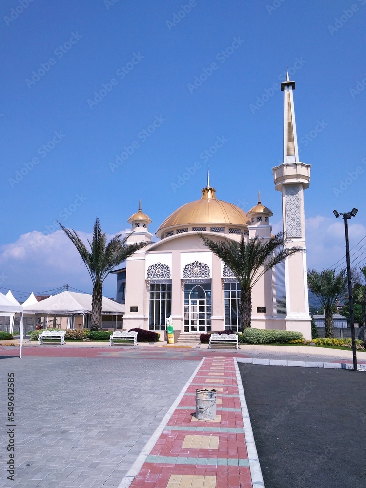 As Sa'diah Mosque. A mosque in Sumedang area, West Java Indonesia.