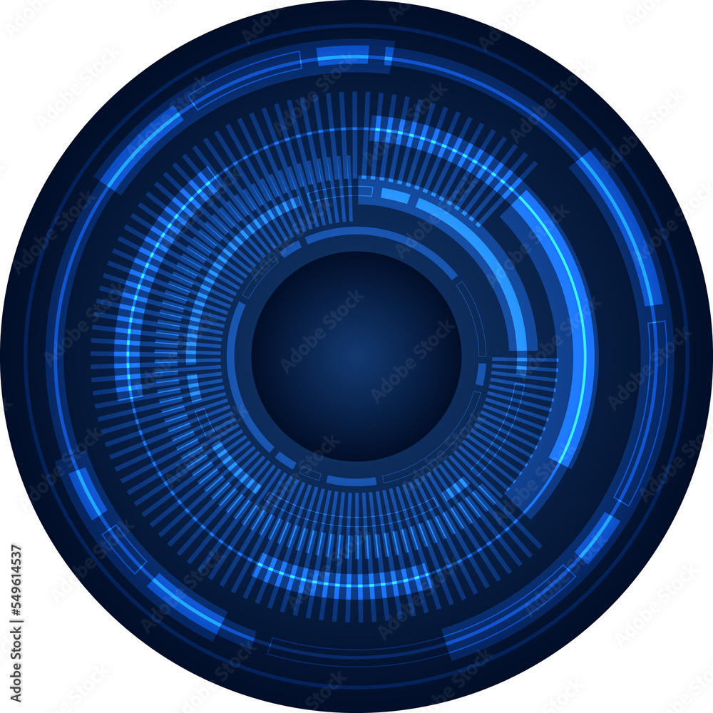 eye cyber circuit future technology concept eye cyber circuit future technology concept