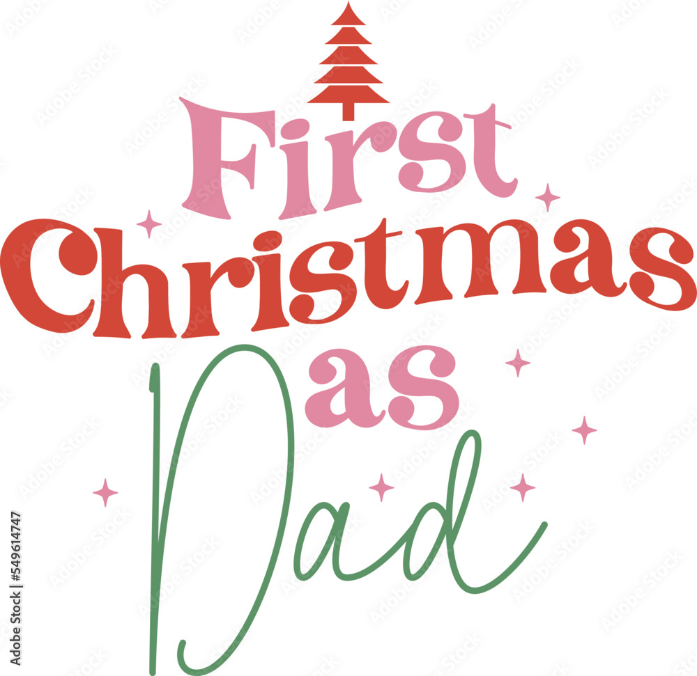Obraz premium Christmas SVG Design