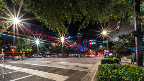 Downtown Tampa FL Long Exposure