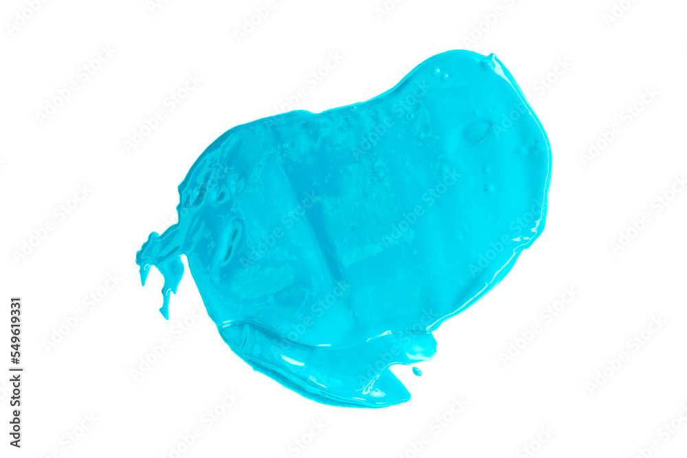 light blue shiny brush isolated on transparent background light blue watercolor png