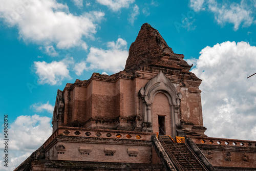 Wat Chedi Luang  Chaing Mai  Thailand