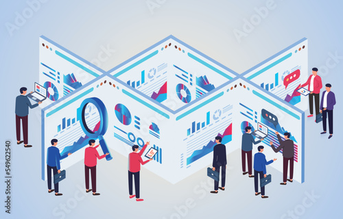 Business data and investment technology analysis, business management, accounting and financial consulting, improvement or optimization, market research, business team analysis of data reports generat