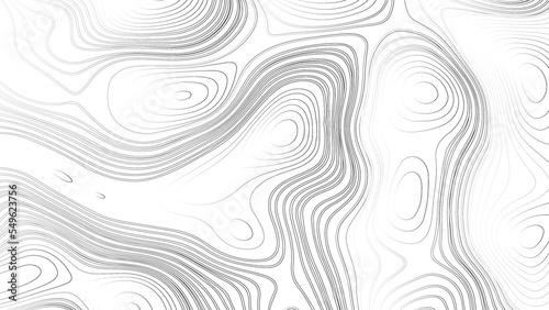 Abstract topographic contours map background. Map line of topography. vector abstract topographic map concept. Topographic background and texture. White topographic abstract background,