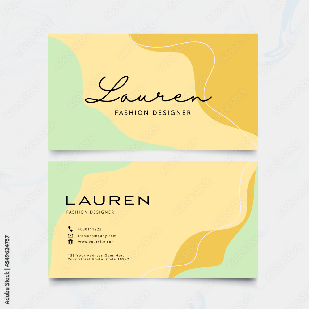 Fashion Business Card