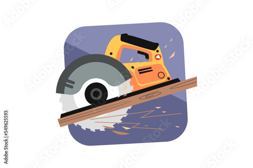 Professional circular saw tool
