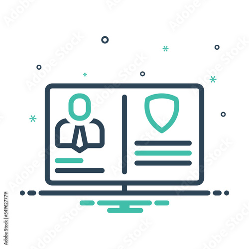 Mix icon for evidence