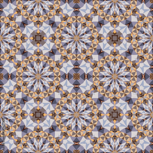 geometric seamless pattern ornament fashion print vector decorative texture
