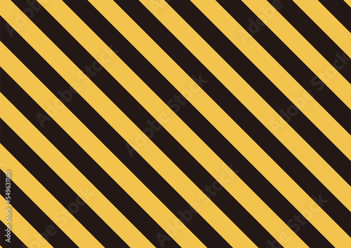 黄色×黒斜めストライプ