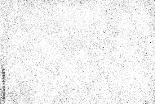 Grunge black texture. Dark grainy texture on white background. Dust overlay textured. Grain noise particles. Rusted white effect. Design elements. Vector illustration, EPS 10.
