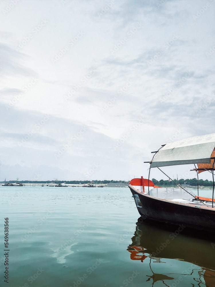 boat on the sea