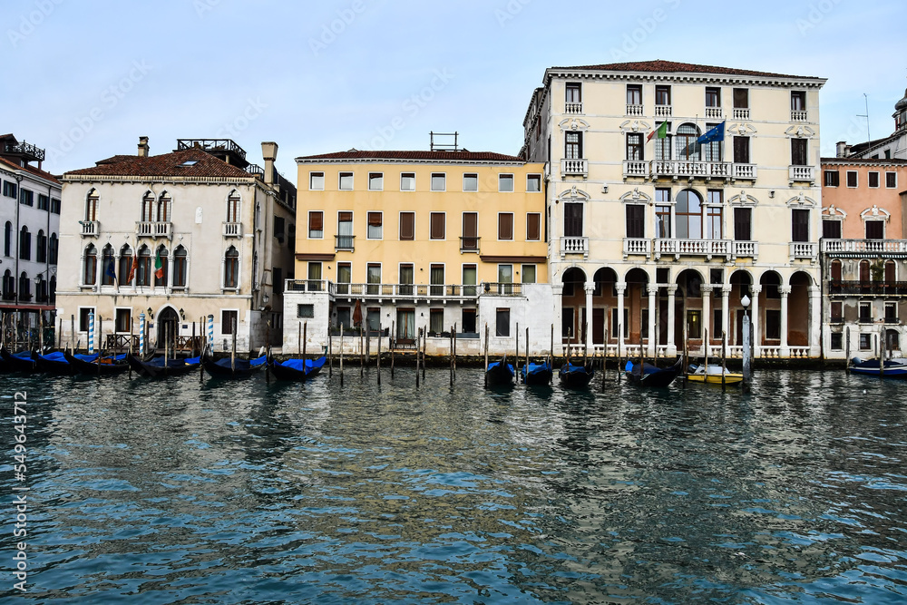 grand canal in venice, photo as a background