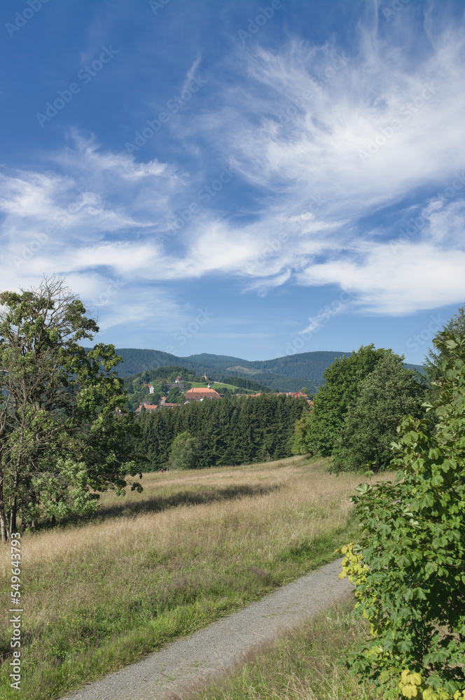 view to Sankt Andreasberg,Harz Mountains,Hermany view to Sankt Andreasberg,Harz Mountains,Hermany