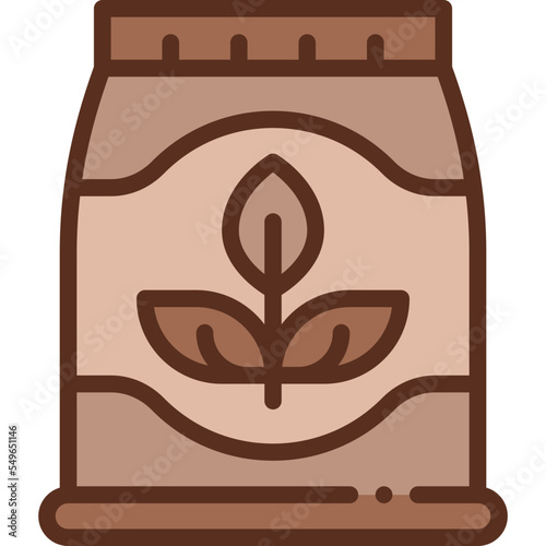 fertilizer two tone icon