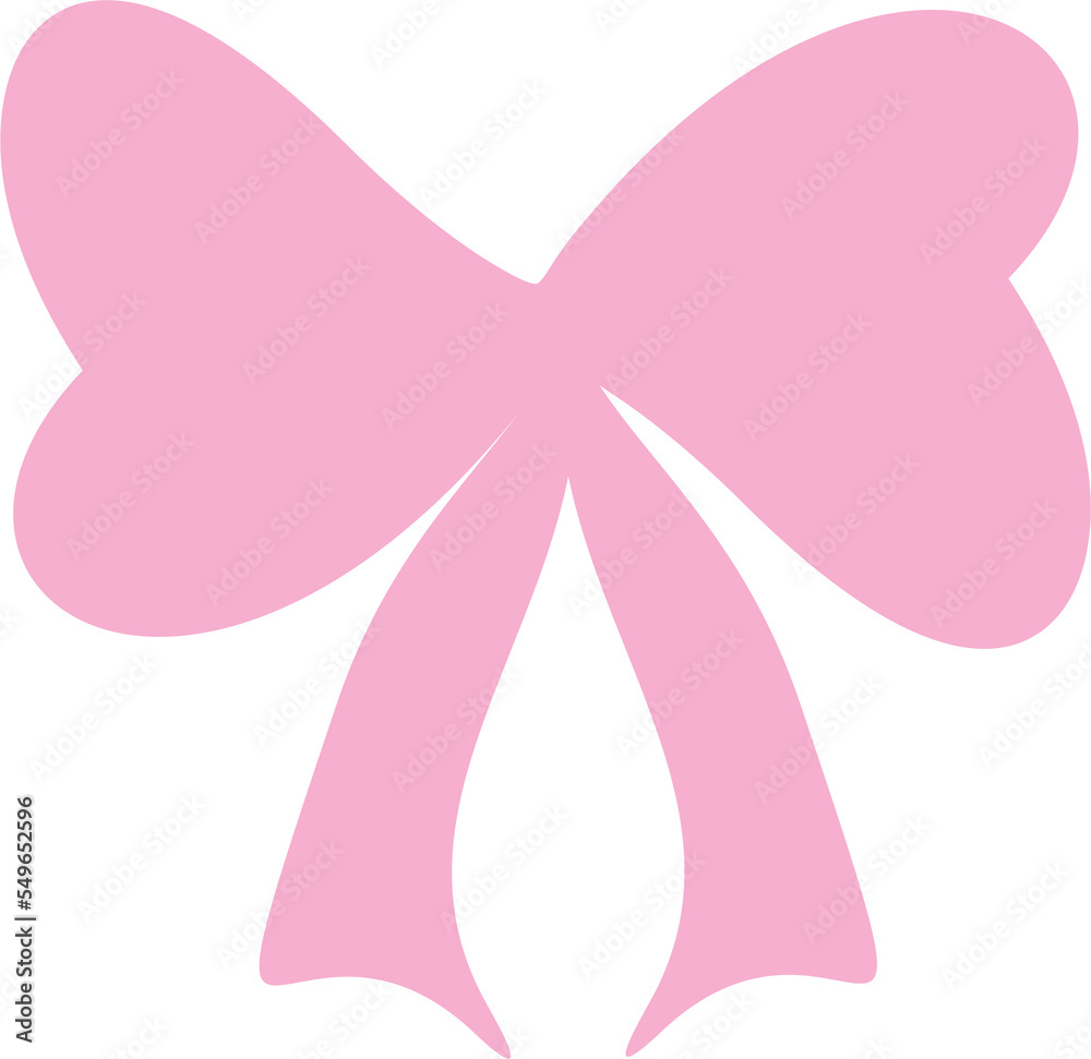 pink bow heart shape 6