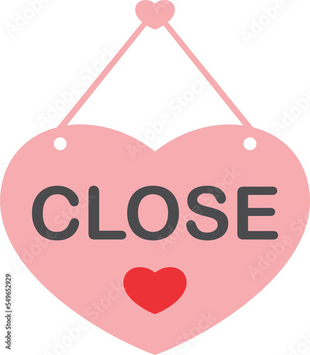 heart babber hanging  close shop PNG 61 photo