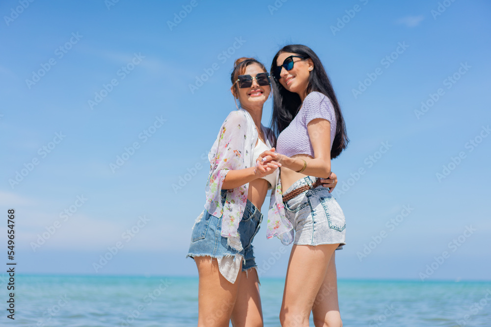 couple on the beach