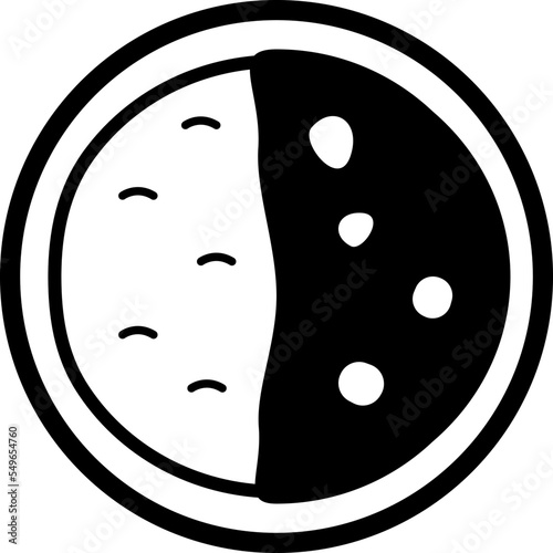 カレーのシンプルで可愛いイラスト