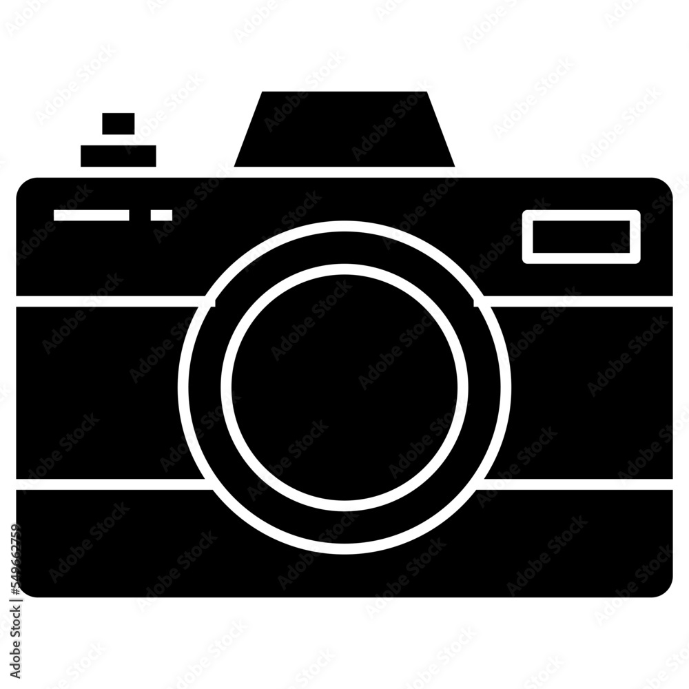 Camera glyph icon Camera glyph icon