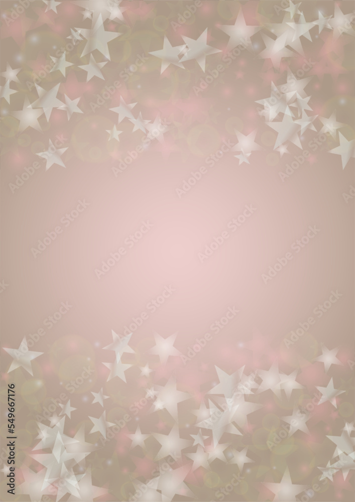 Vector Shiny Stars Confetti on Pink Background with Silver and White Light Spots. Magic Shiny Pastel Print. Baby Print. Gentle Stardust Pattern. Sparkle Festive Cover Design... Vector Shiny Stars Confetti on Pink Background with Silver and White Light Spots. Magic Shiny Pastel Print. Baby Print. Gentle Stardust Pattern. Sparkle Festive Cover Design...