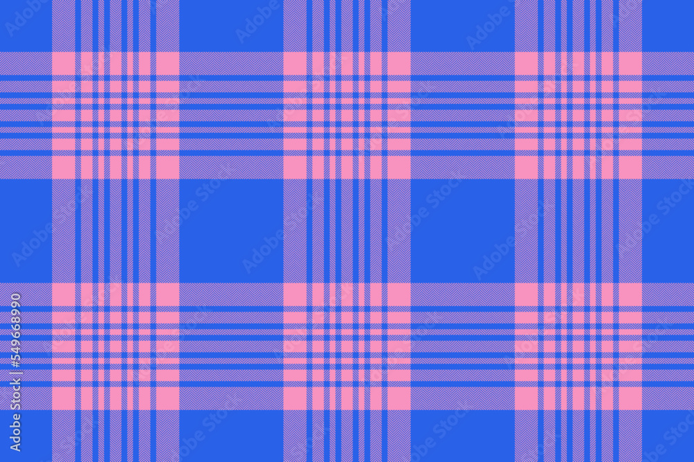 Obraz premium Fabric vector background. Pattern plaid seamless. Textile texture check tartan.