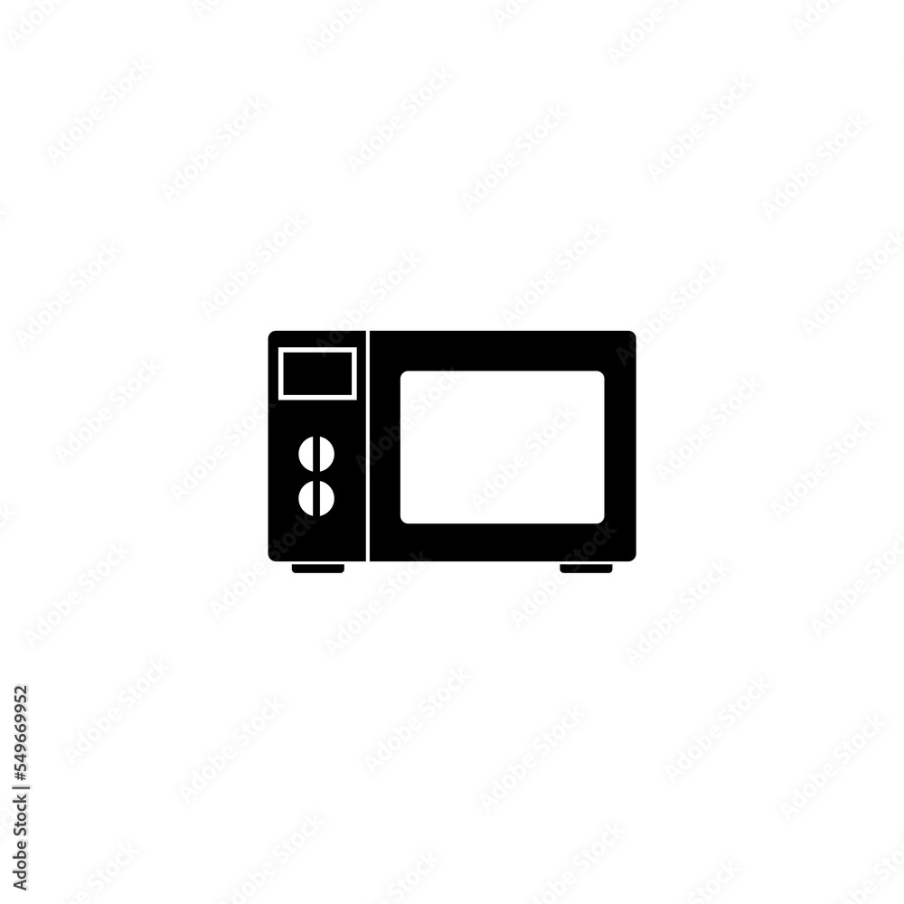 Microwave oven line icon.