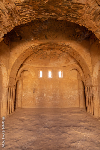 Desert castle Qasr Kharana  Al Kharaneh  Jordan