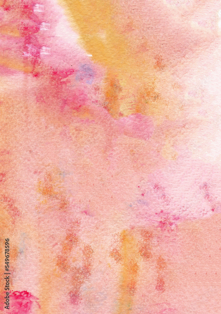 Watercolor Hand Painted Background 100