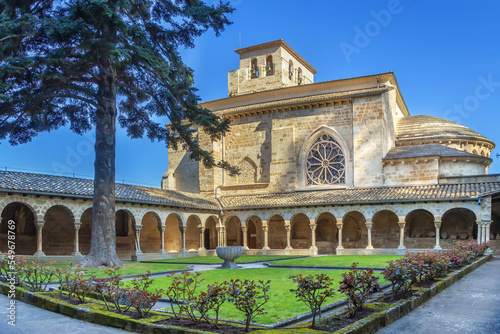 Принти на полотні Church of San Pedro de la Rua, Estella, Spain
