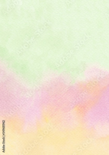 Watercolor Hand Painted Background 110
