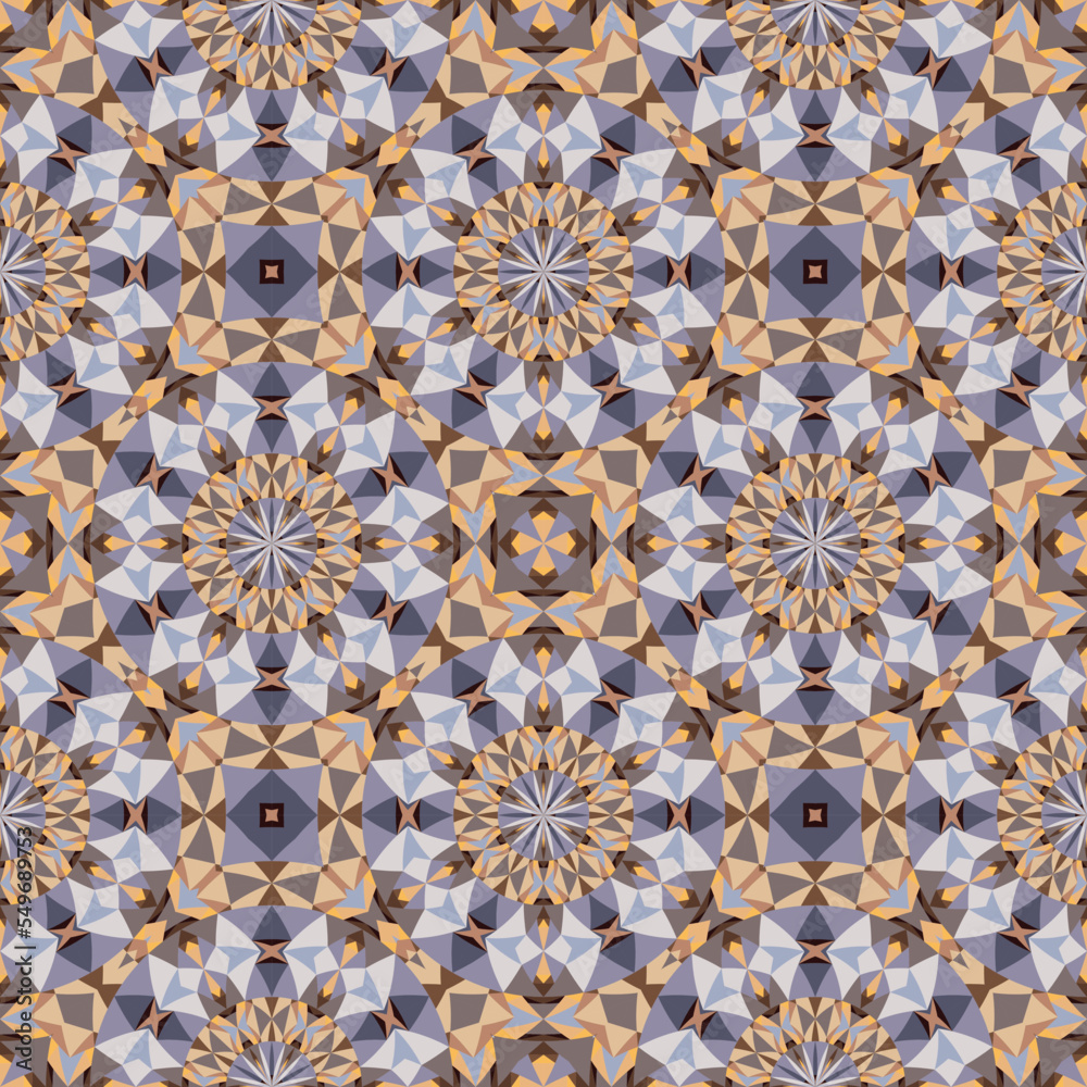 geometric seamless pattern ornament fashion print vector texture