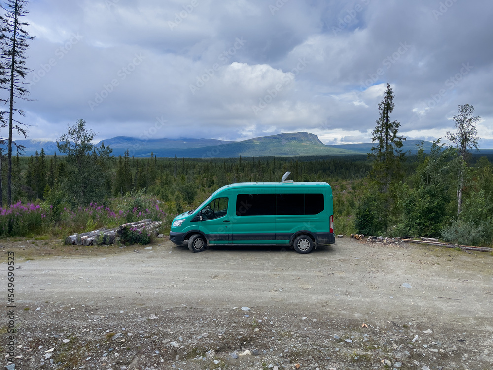 Blick aufs Marsfjäll Blick aufs Marsfjäll