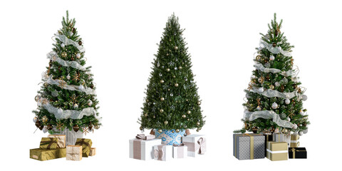 Decorated christmas tree