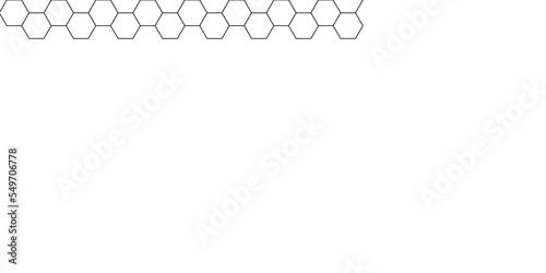 Abstract background with seamless geometric pattern . Geometry pattern hexagon. Hexagonal netting. Honeycomb background. Abstract vector background. 3D abstraction of nanotechnology and science .	
