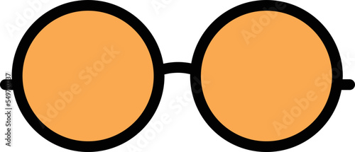 Glasses Vector Icon

